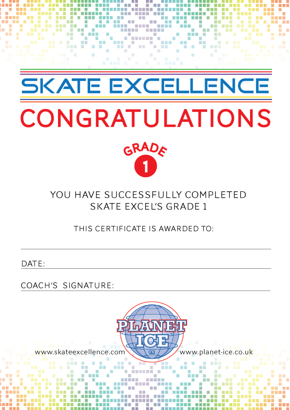 Skate Excellence Shop - PI Grade 1 Certificate