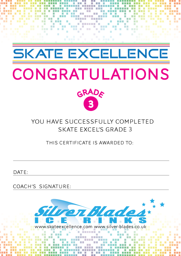 Skate Excellence Shop - SB Grade 3 Certificate