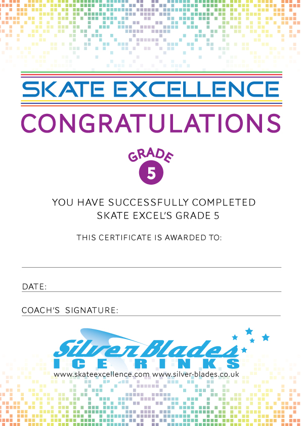 Skate Excellence Shop - SB Grade 5 Certificate