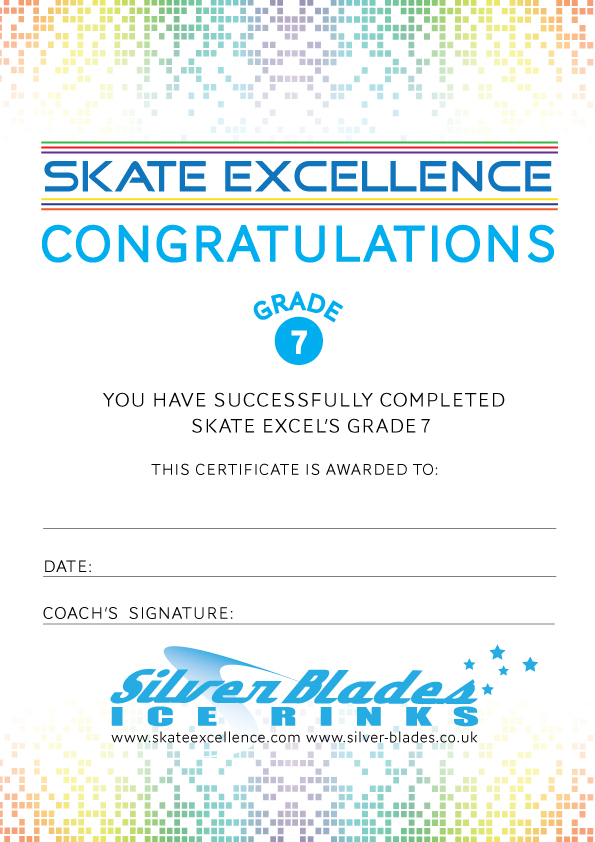 Skate Excellence Shop - SB Grade 7 Certificate