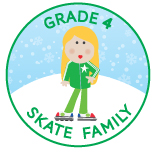 Skate Excellence Shop - Grade 4 Badge