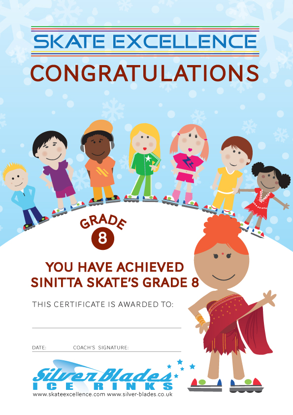 Skate Excellence Shop - SB Grade 8 Certificate